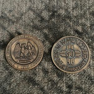 1962 New Mexico Golden Anniversary Coins